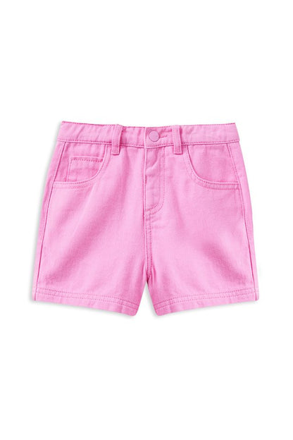 Pink Twill Short