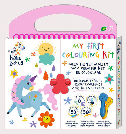 My First Colouring Kit - Unicorn Friends