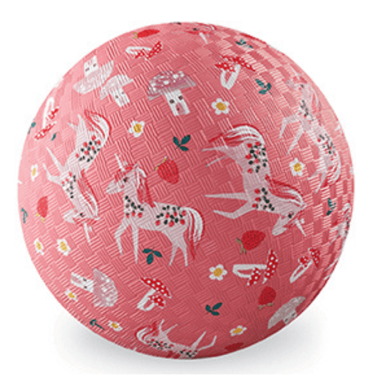 7 Inch Playground Ball - Unicorn Garden