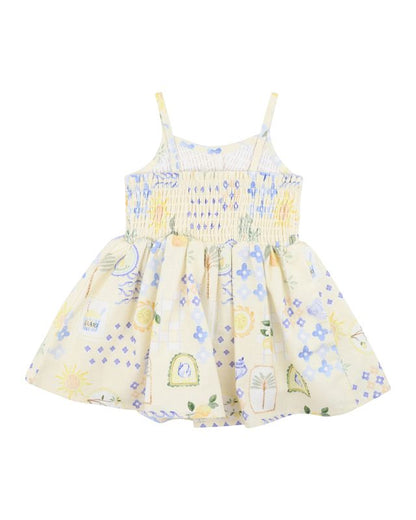 Piccolina Shirred Dress