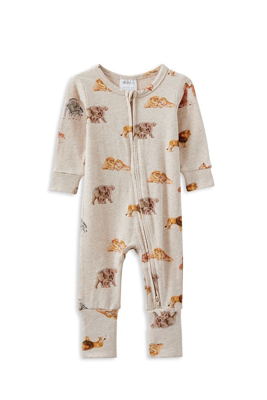 Wildlife Zip Romper