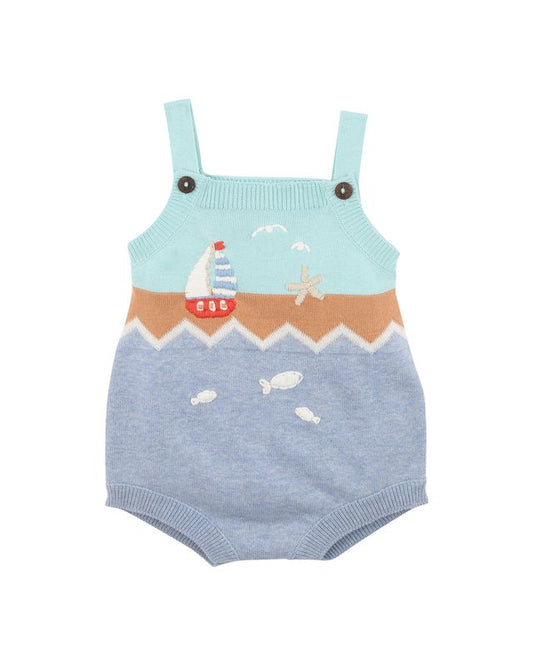 Max Organic Hand Embroidered Knitted Bodysuit