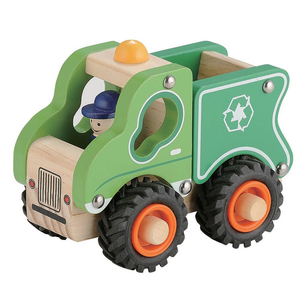 Wooden Toy - Rubbish Truck